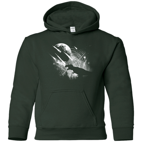 Sweatshirts Forest Green / YS Dino death Youth Hoodie
