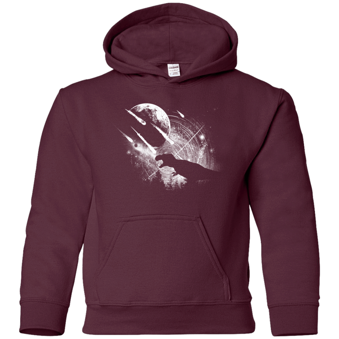 Sweatshirts Maroon / YS Dino death Youth Hoodie
