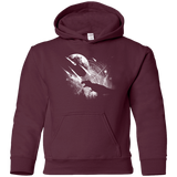 Sweatshirts Maroon / YS Dino death Youth Hoodie