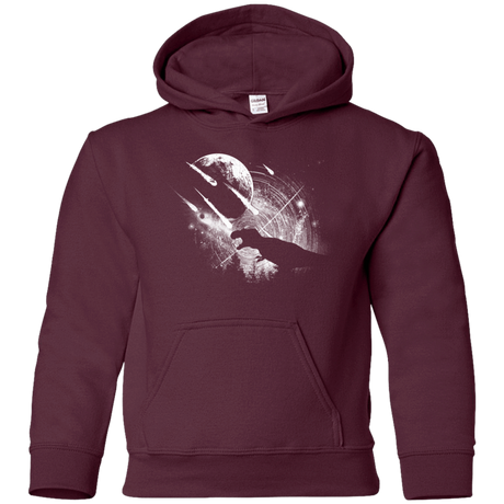 Sweatshirts Maroon / YS Dino death Youth Hoodie