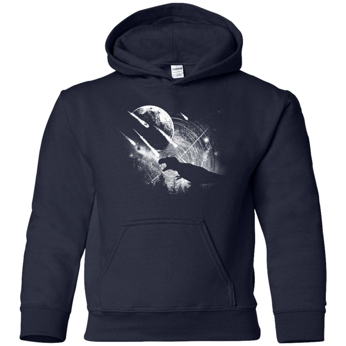 Sweatshirts Navy / YS Dino death Youth Hoodie