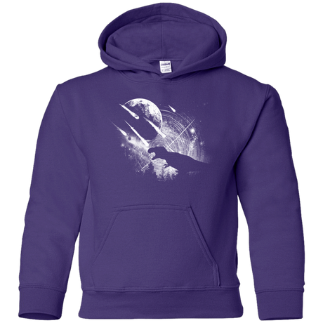 Sweatshirts Purple / YS Dino death Youth Hoodie