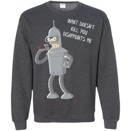 Sweatshirts Dark Heather / S Disappointed Crewneck Sweatshirt