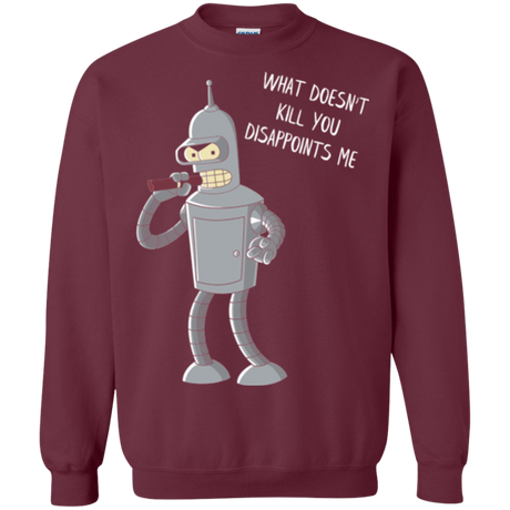 Sweatshirts Maroon / S Disappointed Crewneck Sweatshirt