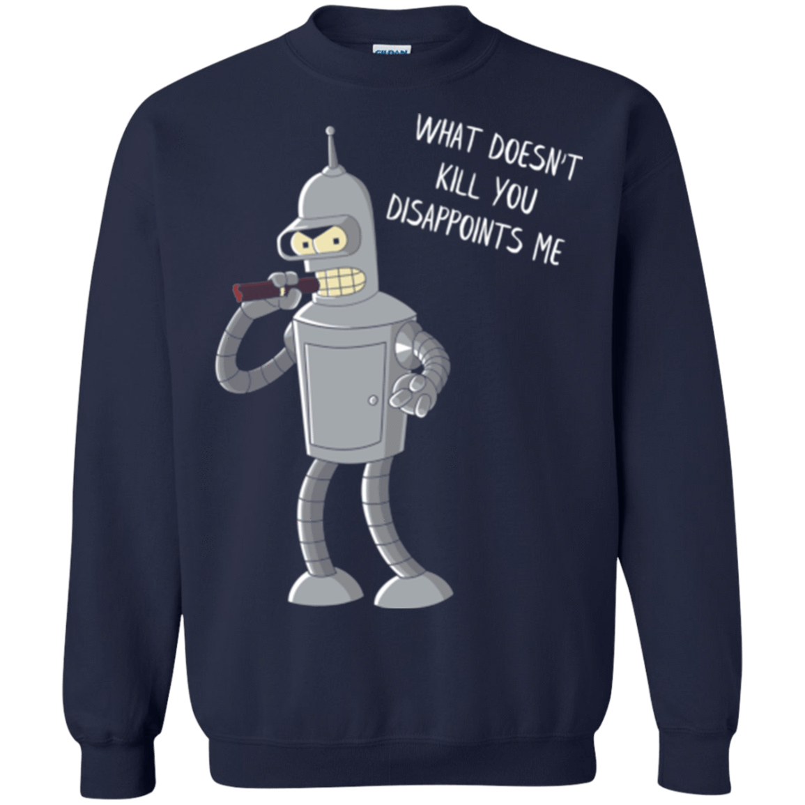 Sweatshirts Navy / S Disappointed Crewneck Sweatshirt