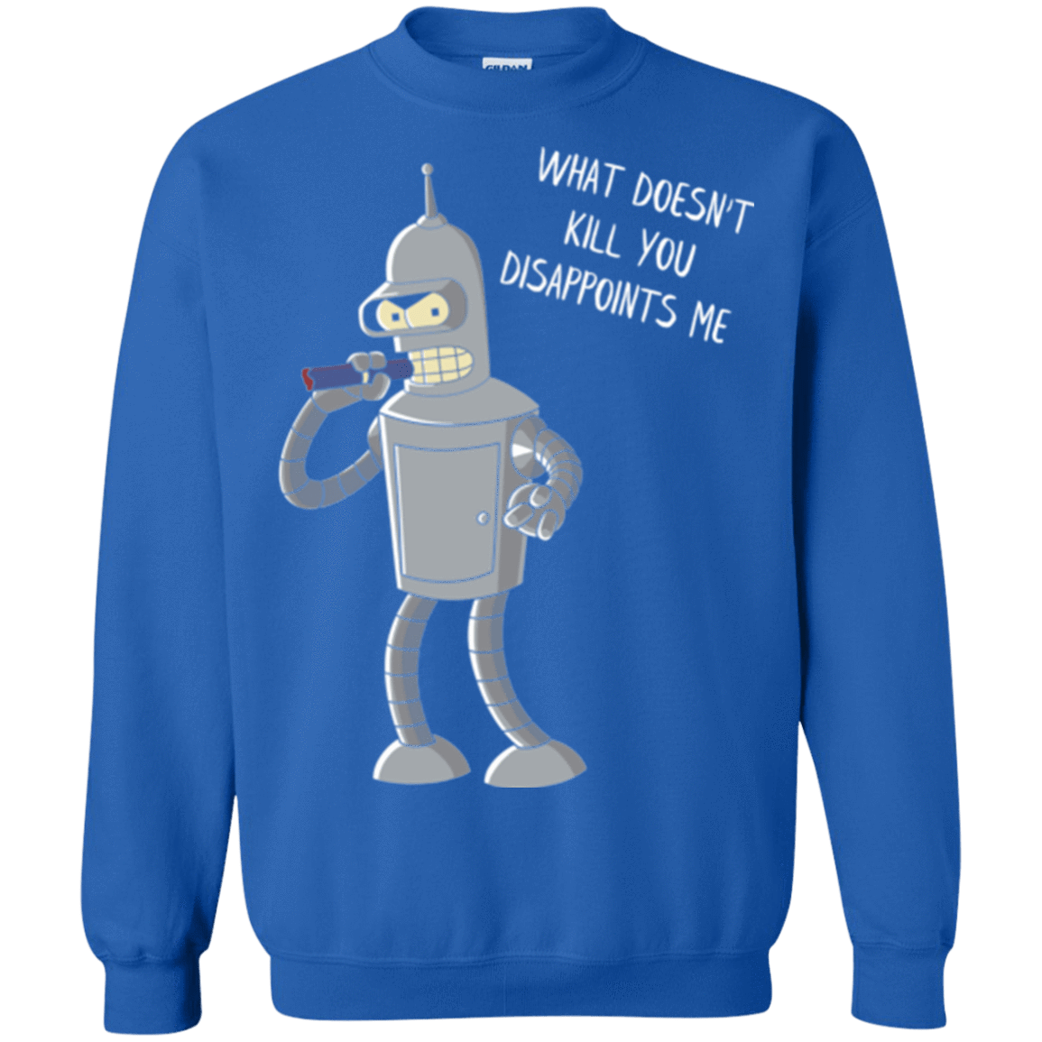 Sweatshirts Royal / S Disappointed Crewneck Sweatshirt