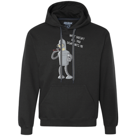 Sweatshirts Black / S Disappointed Premium Fleece Hoodie