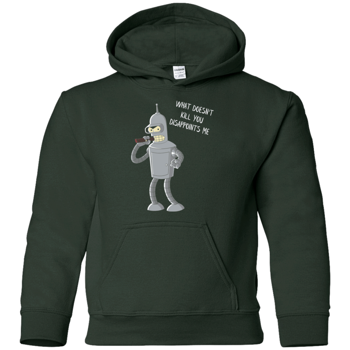 Sweatshirts Forest Green / YS Disappointed Youth Hoodie
