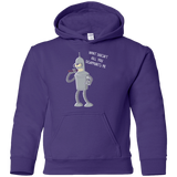 Sweatshirts Purple / YS Disappointed Youth Hoodie