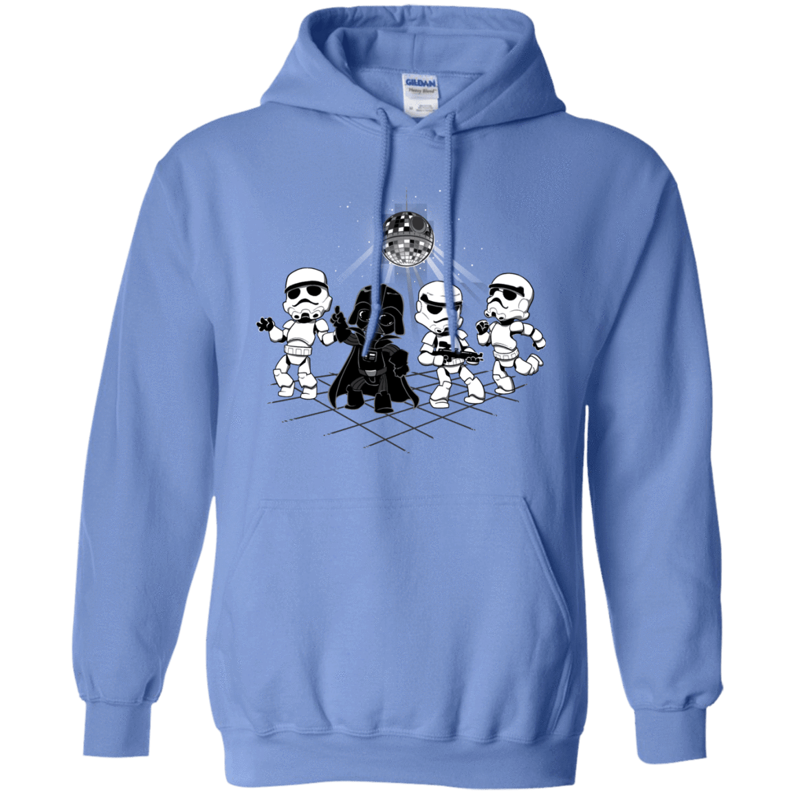 Sweatshirts Carolina Blue / Small Disco Dark Side Pullover Hoodie