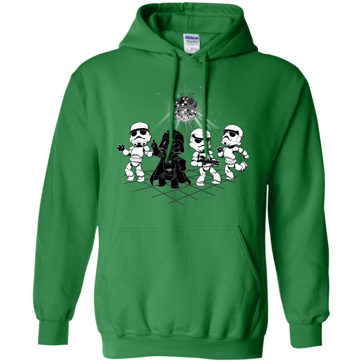 Sweatshirts Irish Green / Small Disco Dark Side Pullover Hoodie