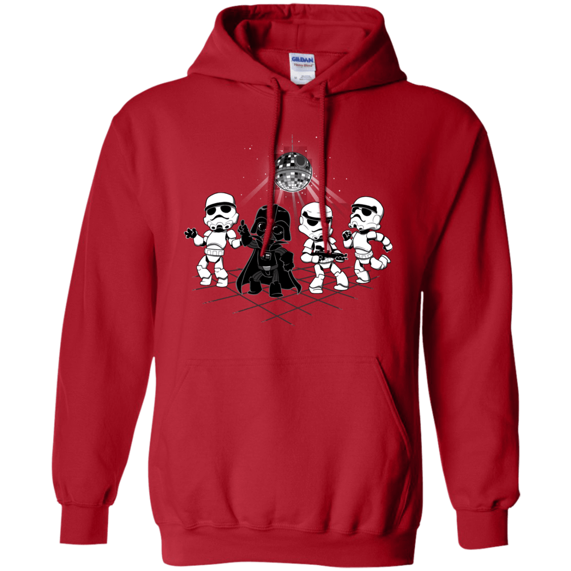 Sweatshirts Red / Small Disco Dark Side Pullover Hoodie