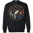 Sweatshirts Black / S Discover Camping Crewneck Sweatshirt