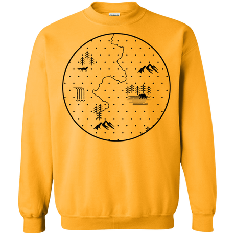 Sweatshirts Gold / S Discovering Nature Crewneck Sweatshirt