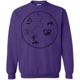 Sweatshirts Purple / S Discovering Nature Crewneck Sweatshirt