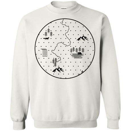 Sweatshirts White / S Discovering Nature Crewneck Sweatshirt