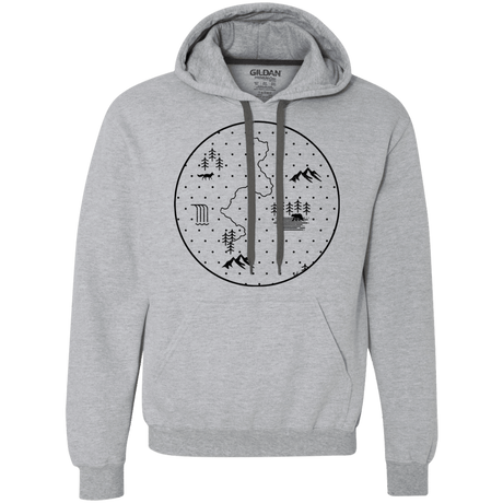 Sweatshirts Sport Grey / S Discovering Nature Premium Fleece Hoodie