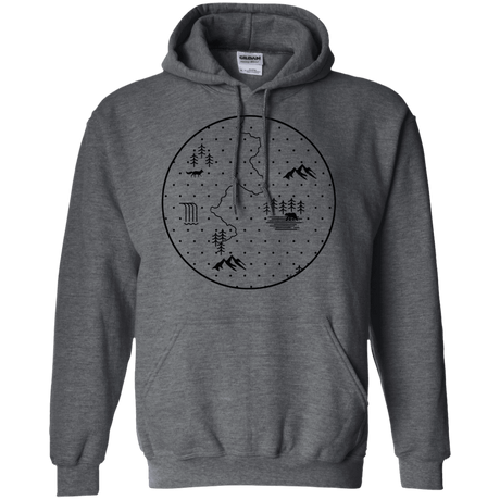 Sweatshirts Dark Heather / S Discovering Nature Pullover Hoodie