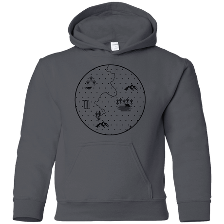 Sweatshirts Charcoal / YS Discovering Nature Youth Hoodie