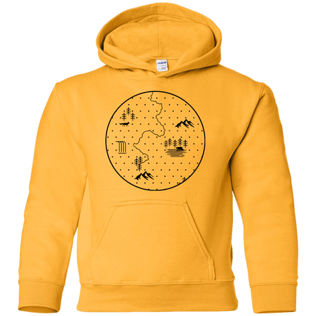 Sweatshirts Gold / YS Discovering Nature Youth Hoodie