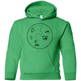 Sweatshirts Irish Green / YS Discovering Nature Youth Hoodie