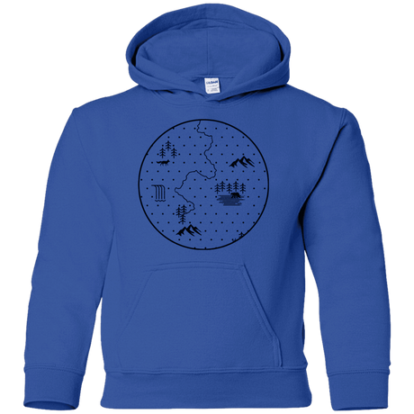 Sweatshirts Royal / YS Discovering Nature Youth Hoodie