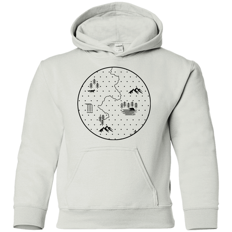 Sweatshirts White / YS Discovering Nature Youth Hoodie
