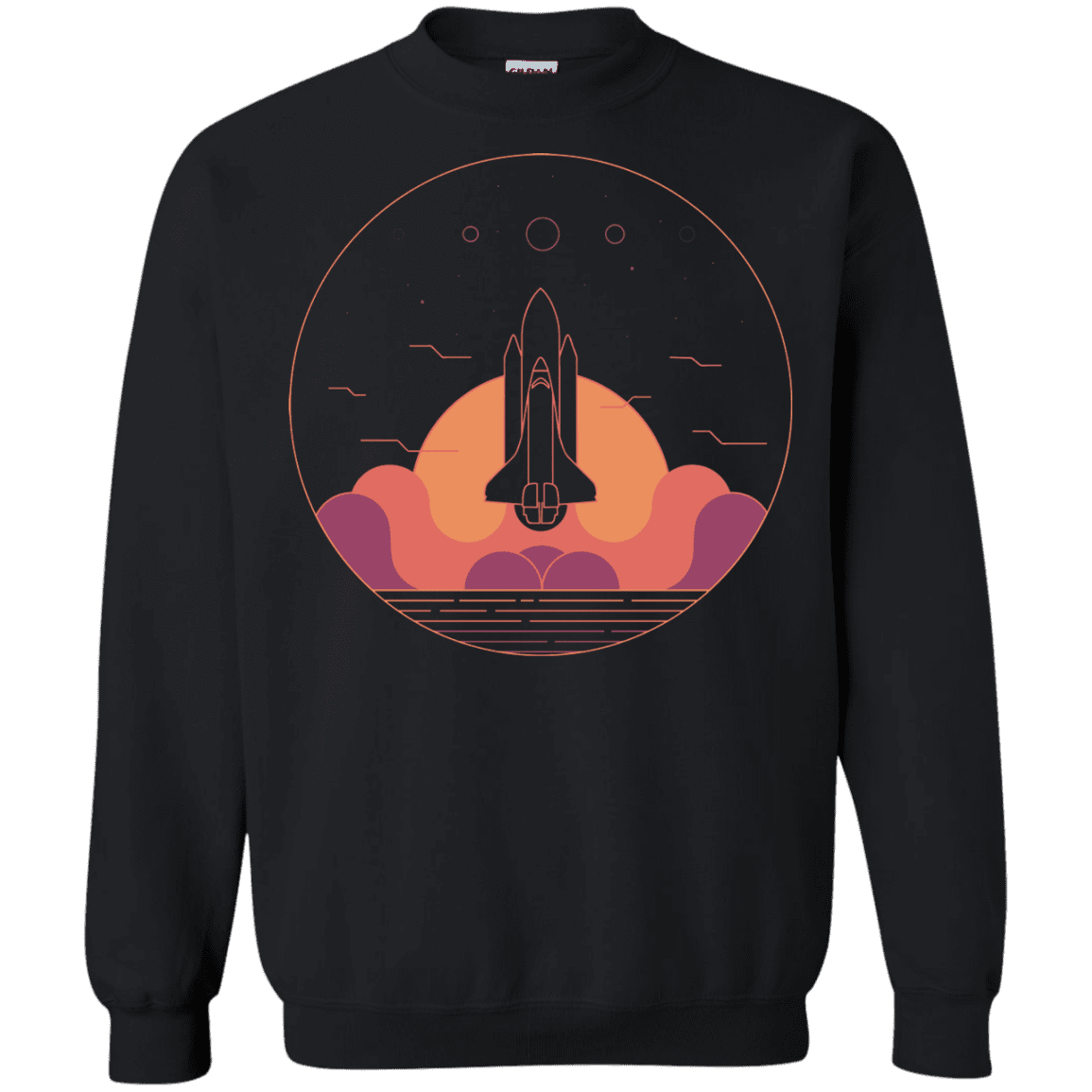 Sweatshirts Black / S Discovery Star Crewneck Sweatshirt