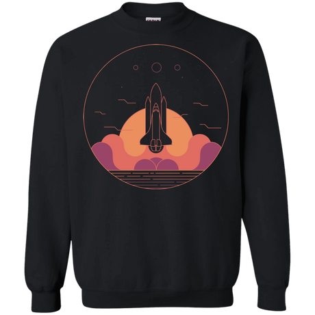 Sweatshirts Black / S Discovery Star Crewneck Sweatshirt