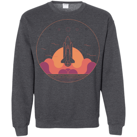 Sweatshirts Dark Heather / S Discovery Star Crewneck Sweatshirt