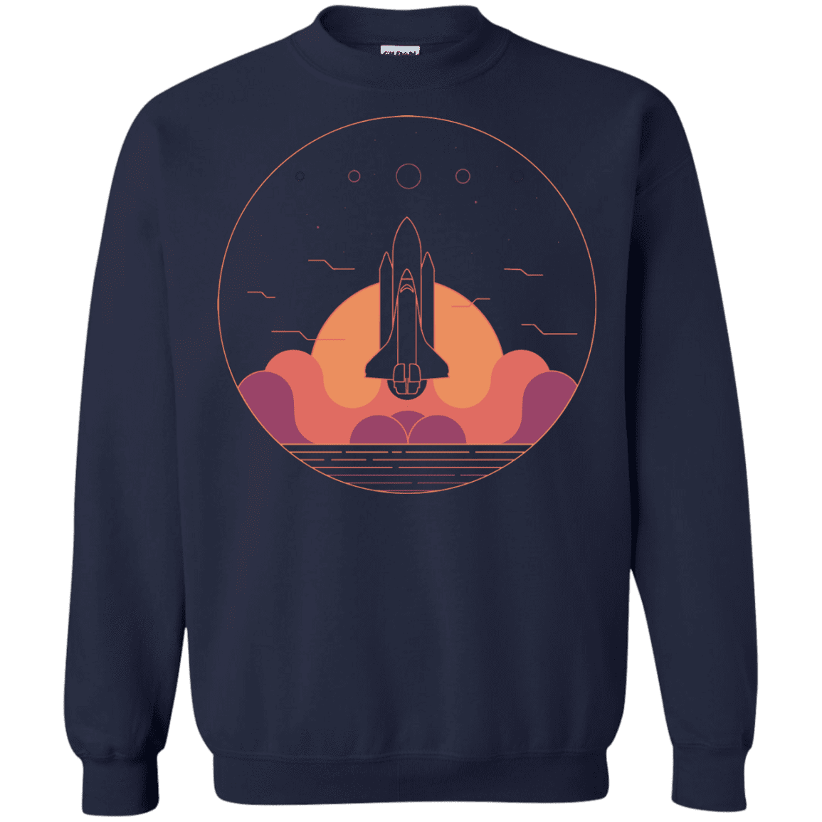 Sweatshirts Navy / S Discovery Star Crewneck Sweatshirt