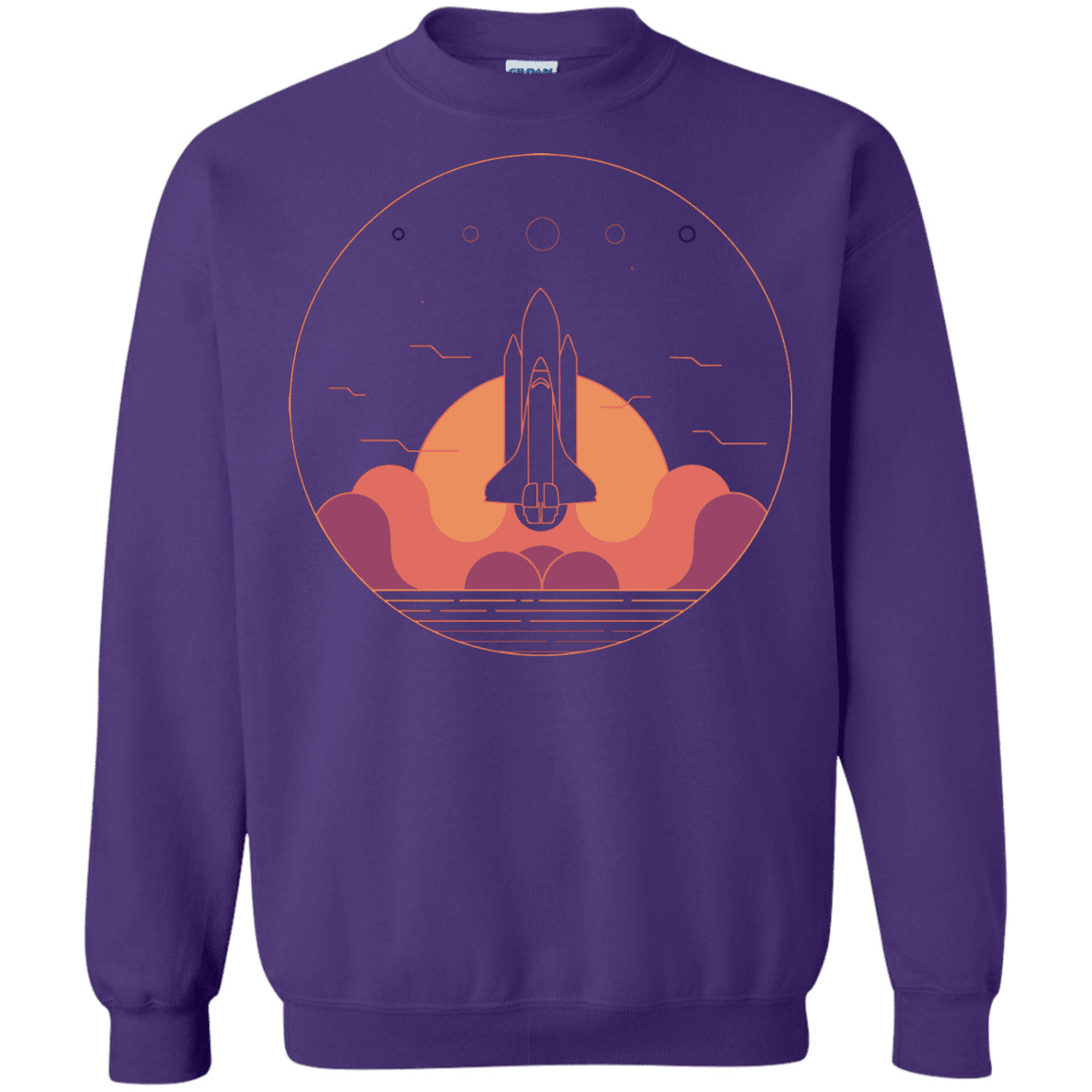 Sweatshirts Purple / S Discovery Star Crewneck Sweatshirt