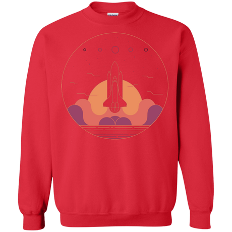 Sweatshirts Red / S Discovery Star Crewneck Sweatshirt