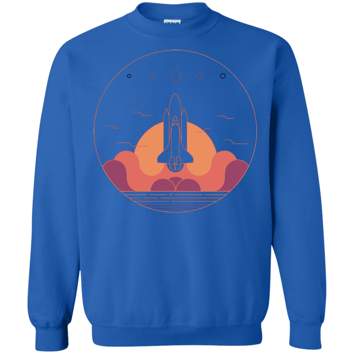 Sweatshirts Royal / S Discovery Star Crewneck Sweatshirt