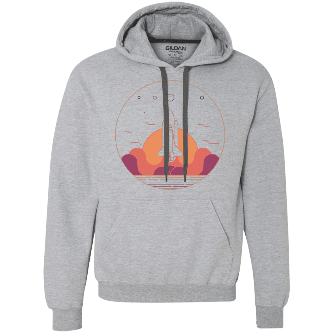 Sweatshirts Sport Grey / S Discovery Star Premium Fleece Hoodie