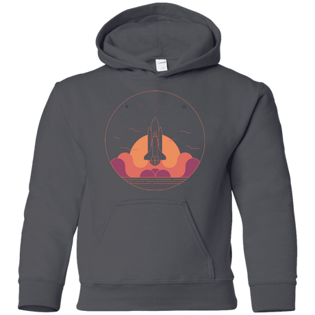 Sweatshirts Charcoal / YS Discovery Star Youth Hoodie