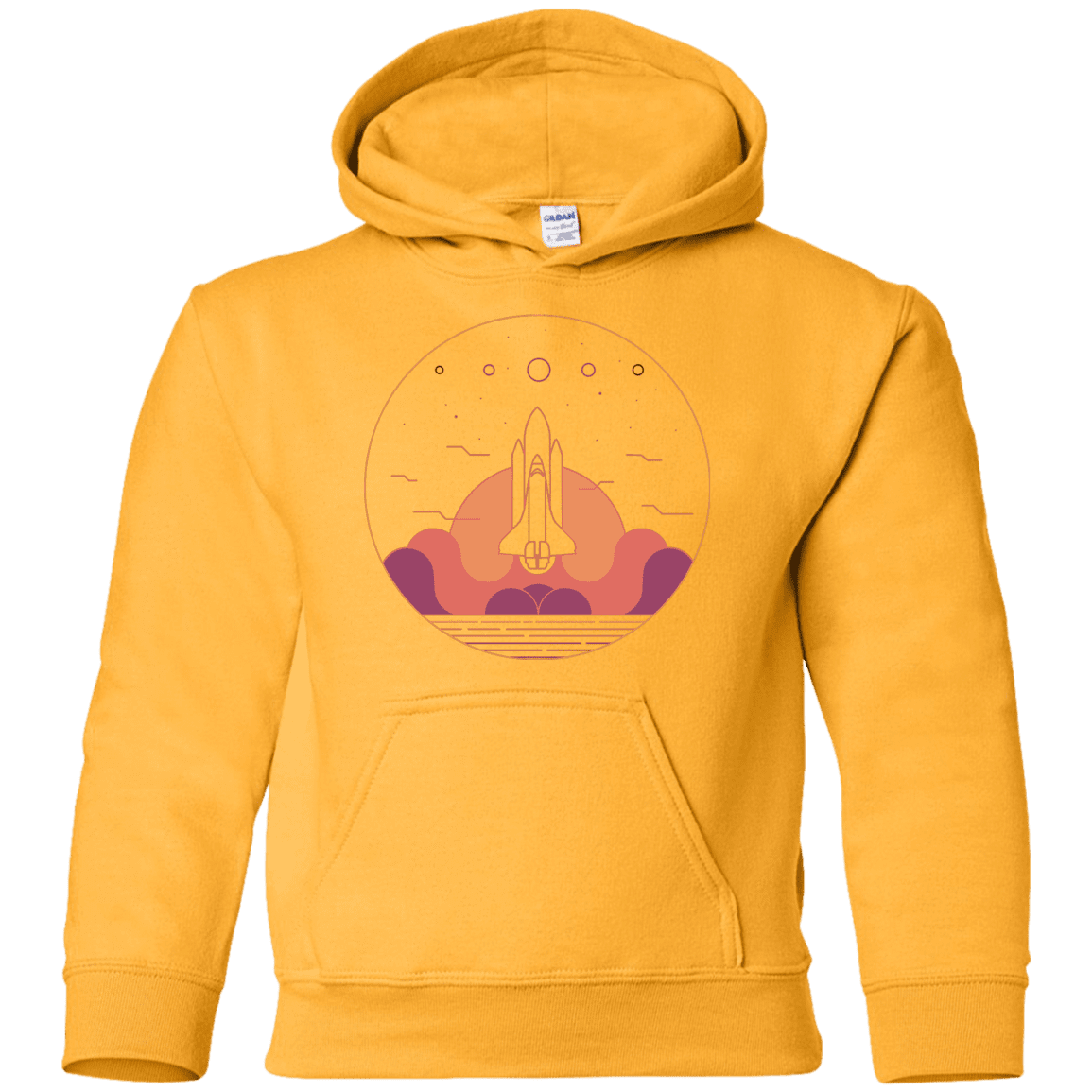 Sweatshirts Gold / YS Discovery Star Youth Hoodie