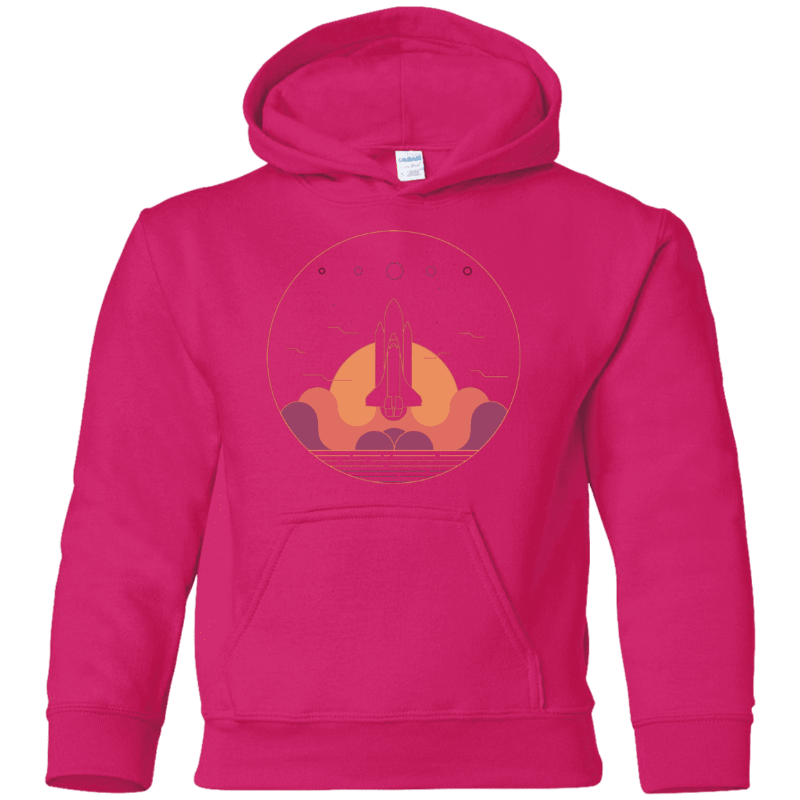 Sweatshirts Heliconia / YS Discovery Star Youth Hoodie