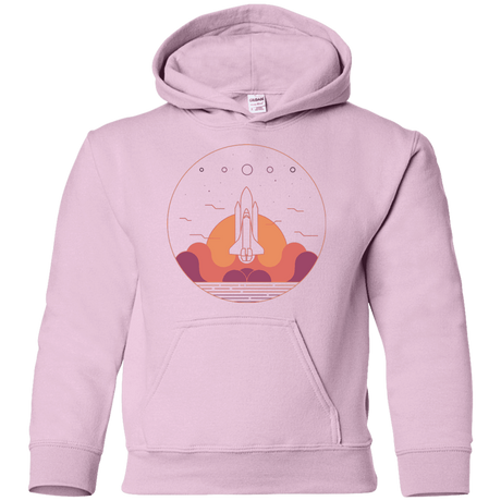 Sweatshirts Light Pink / YS Discovery Star Youth Hoodie