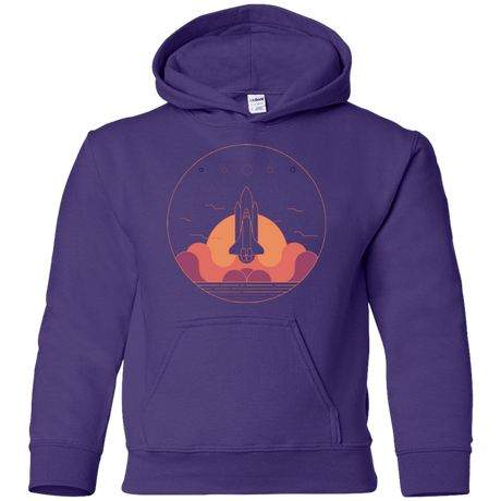 Sweatshirts Purple / YS Discovery Star Youth Hoodie