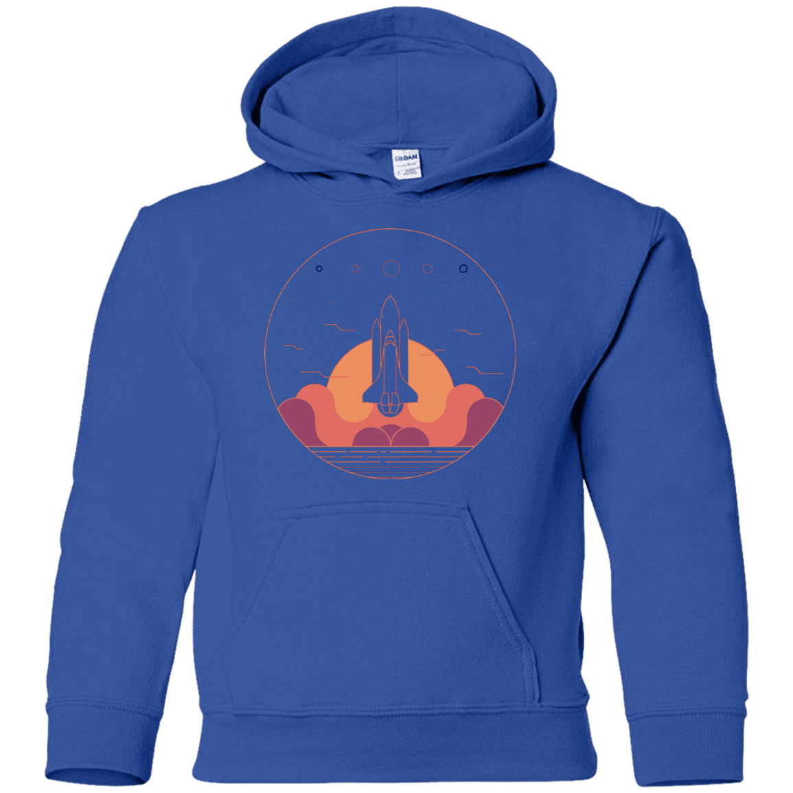 Sweatshirts Royal / YS Discovery Star Youth Hoodie