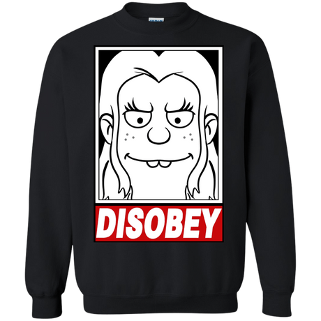 Sweatshirts Black / S Disobey Crewneck Sweatshirt