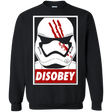 Sweatshirts Black / Small Disobey Crewneck Sweatshirt