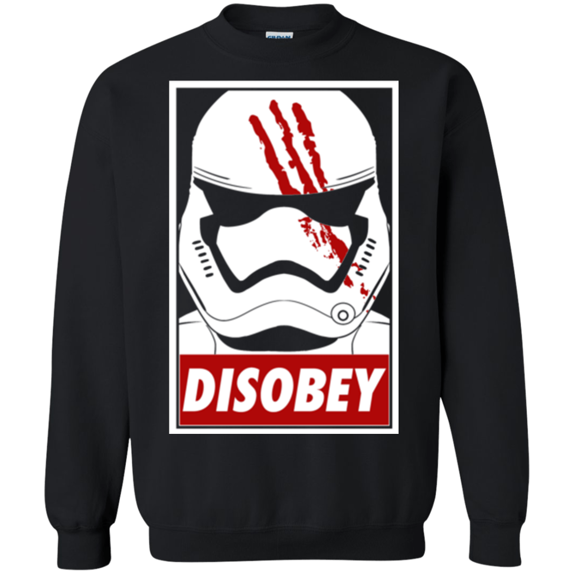 Sweatshirts Black / Small Disobey Crewneck Sweatshirt