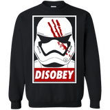 Sweatshirts Black / Small Disobey Crewneck Sweatshirt