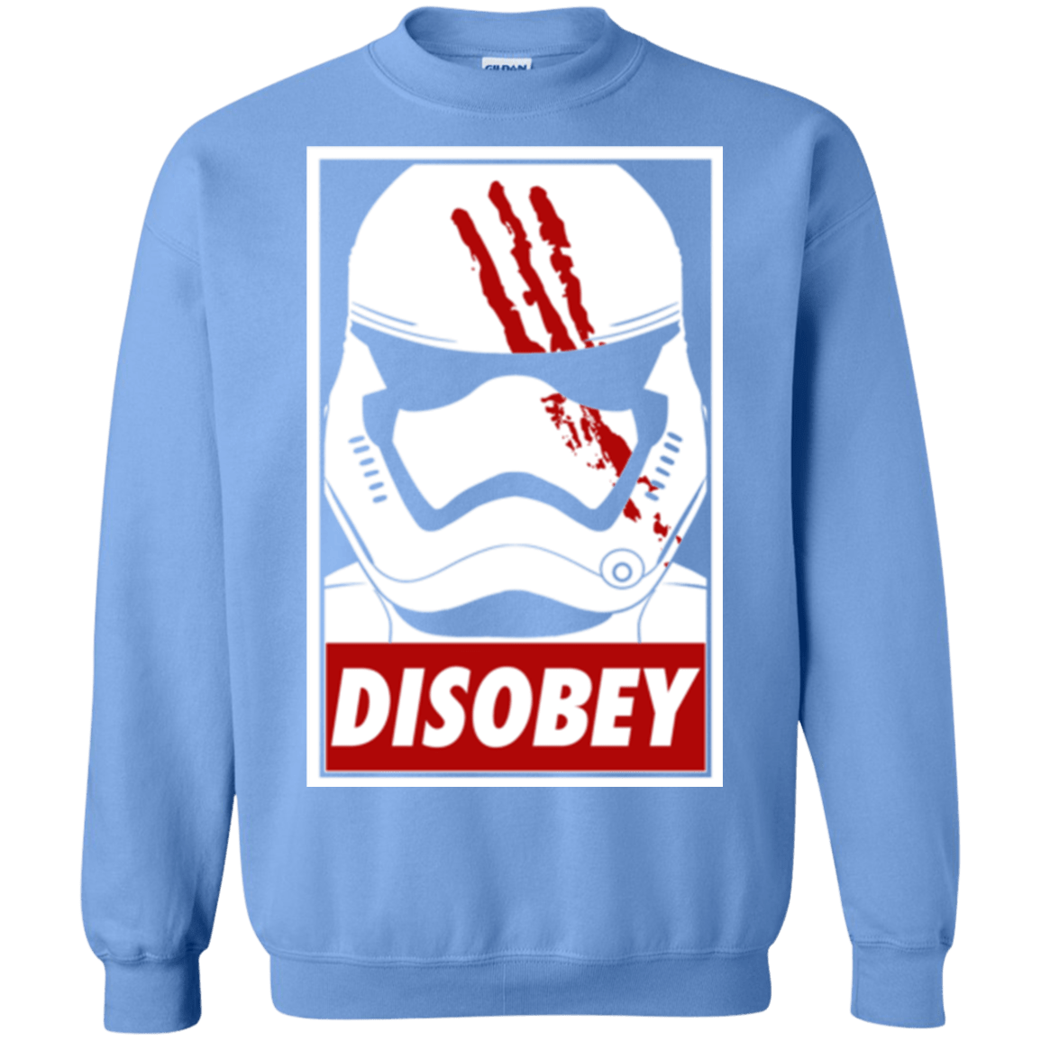 Sweatshirts Carolina Blue / Small Disobey Crewneck Sweatshirt
