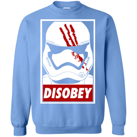 Sweatshirts Carolina Blue / Small Disobey Crewneck Sweatshirt