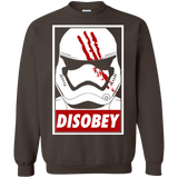 Sweatshirts Dark Chocolate / Small Disobey Crewneck Sweatshirt
