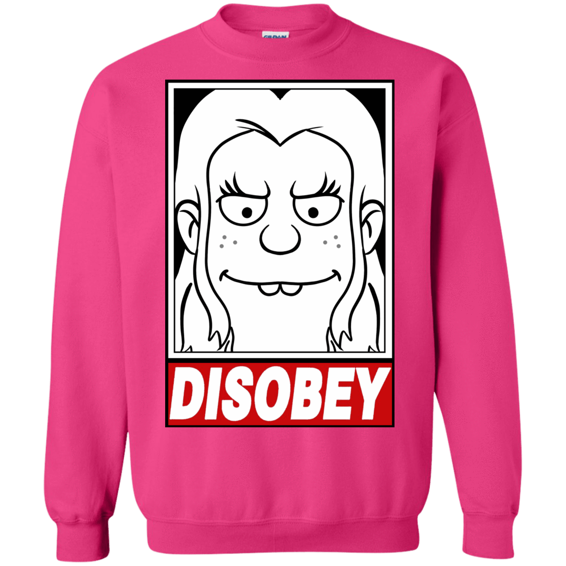 Sweatshirts Heliconia / S Disobey Crewneck Sweatshirt