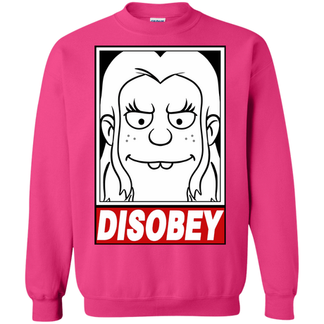 Sweatshirts Heliconia / S Disobey Crewneck Sweatshirt